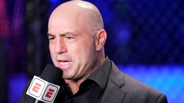 Joe Rogan on UFC commentary duty.